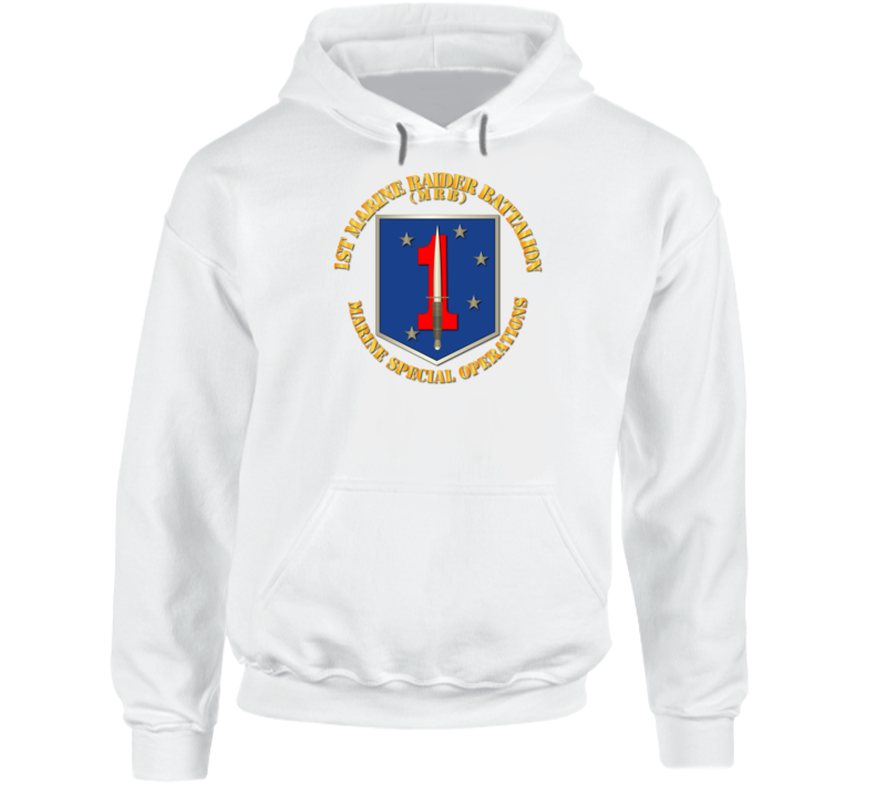 SOF - USMC 1st Marine Raider Battalion Hoodie