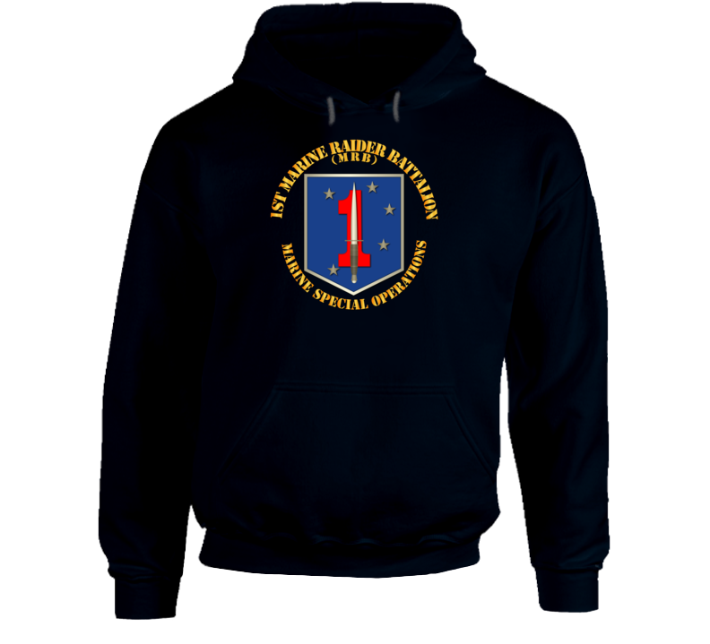 SOF - USMC 1st Marine Raider Battalion Hoodie