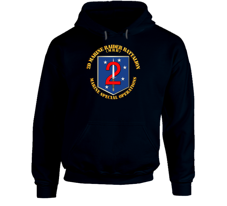 Sof - Usmc 2d Marine Raider Battalion Hoodie