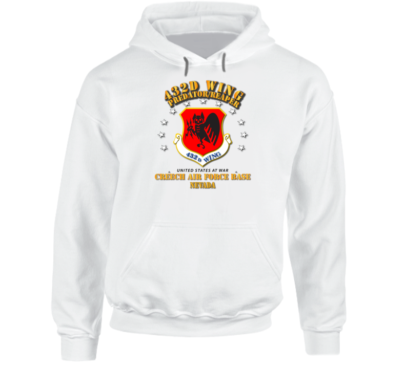 Usaf - 432d Wing - Nevada - Hoodie