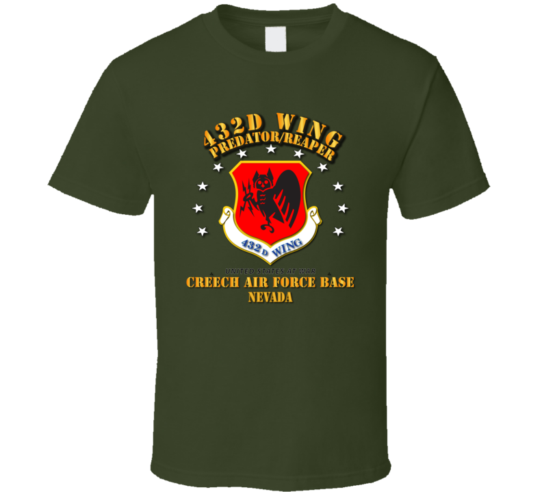 Usaf - 432d Wing - Nevada - T Shirt