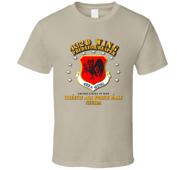 Usaf - 432d Wing - Nevada - T Shirt