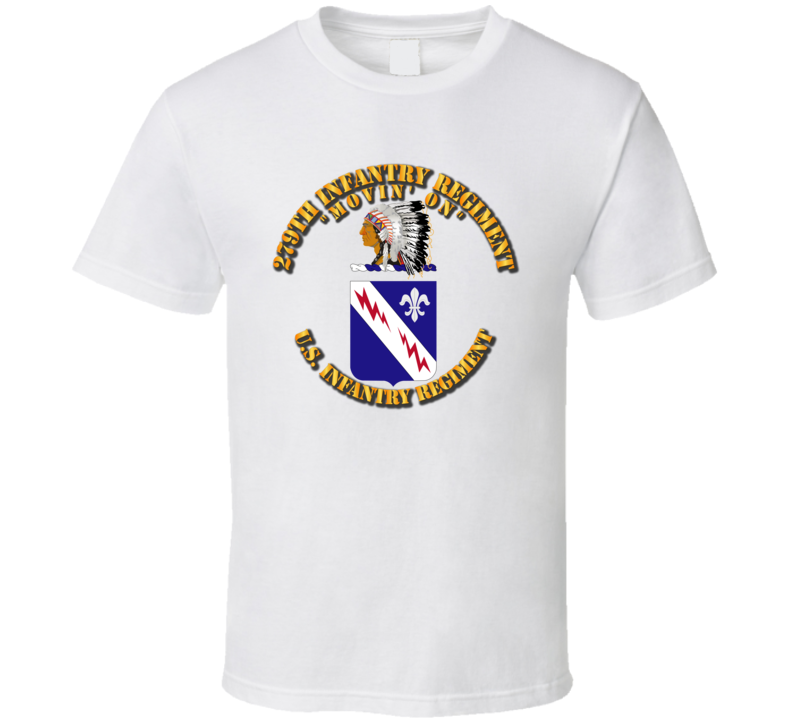 Army - 279th Infantry Regiment - Coa - T-shirt