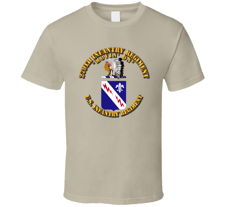 Army - 279th Infantry Regiment - Coa - T-shirt