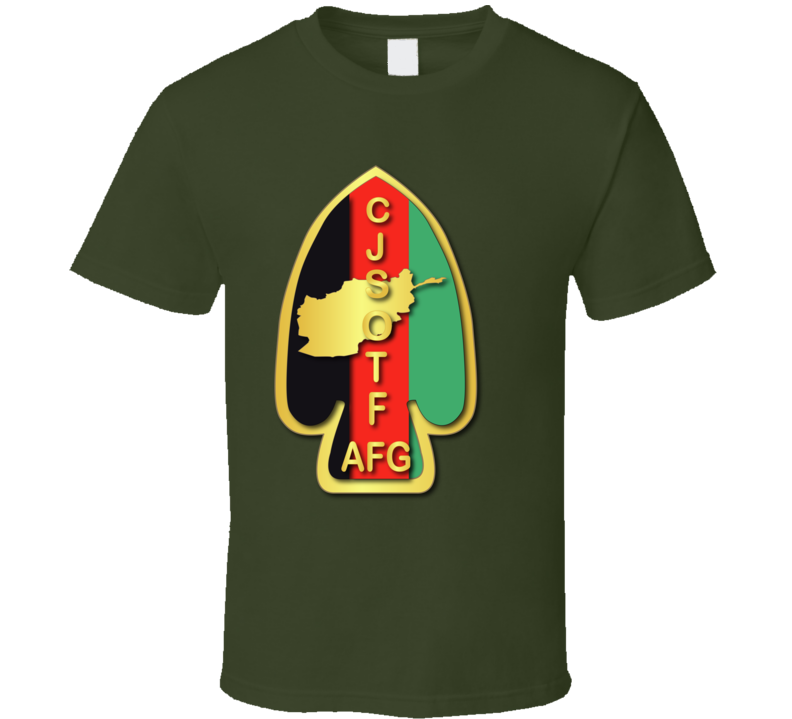 Army - Sof - Ssi - Combined Joint Special Operations Task Force - Afghanistan Wo Txt - T Shirt Army - Sof - Ssi - Combined Joint Special Operations Task Force - Afghanistan Wo Txt - T Shirt