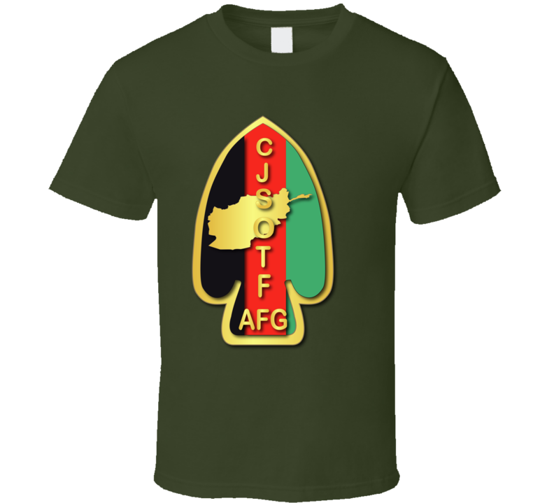 Army - Sof - Ssi - Combined Joint Special Operations Task Force - Afghanistan Wo Txt - T Shirt