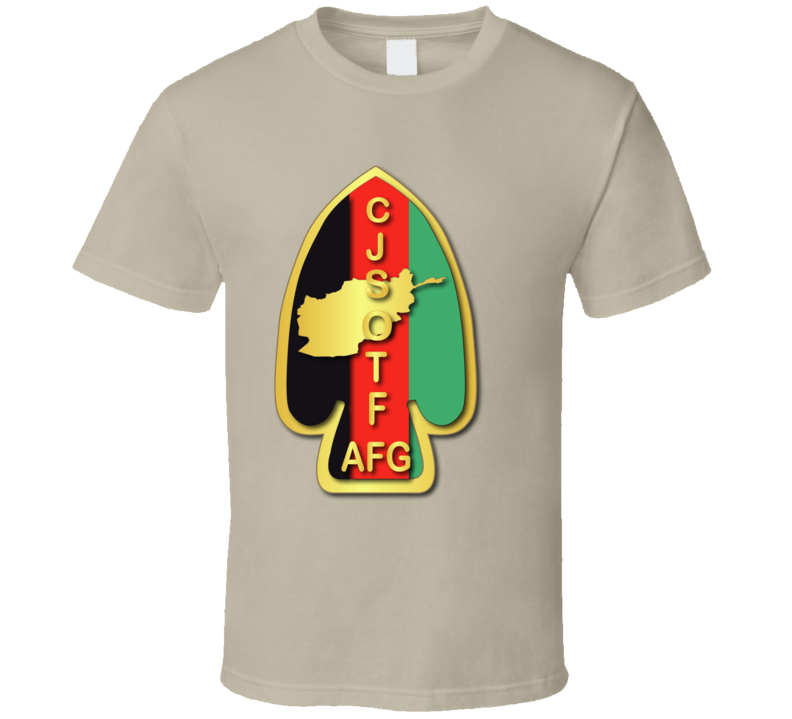 Army - Sof - Ssi - Combined Joint Special Operations Task Force - Afghanistan Wo Txt - T Shirt Army - Sof - Ssi - Combined Joint Special Operations Task Force - Afghanistan Wo Txt - T Shirt