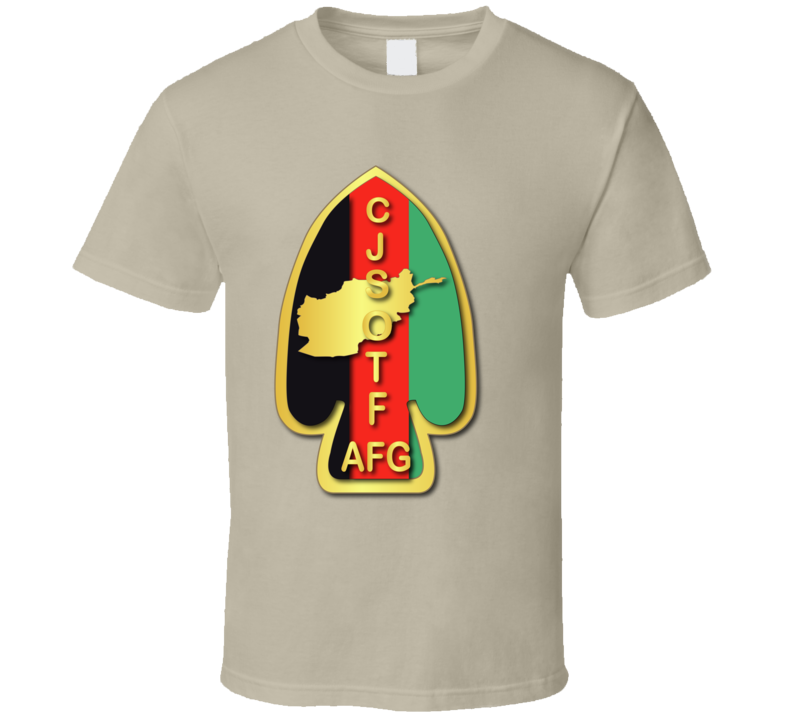 Army - Sof - Ssi - Combined Joint Special Operations Task Force - Afghanistan Wo Txt - T Shirt