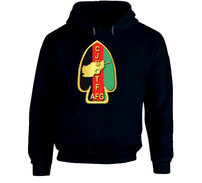 Army - Sof - Ssi - Combined Joint Special Operations Task Force - Afghanistan Wo Txt - Hoodie Army - Sof - Ssi - Combined Joint Special Operations Task Force - Afghanistan Wo Txt - Hoodie