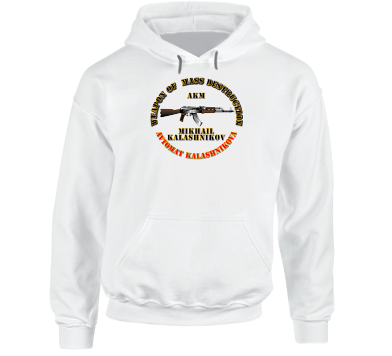 T-shirt - Emblem - Weapon Of Mass Destruction - Akm - Hoodie