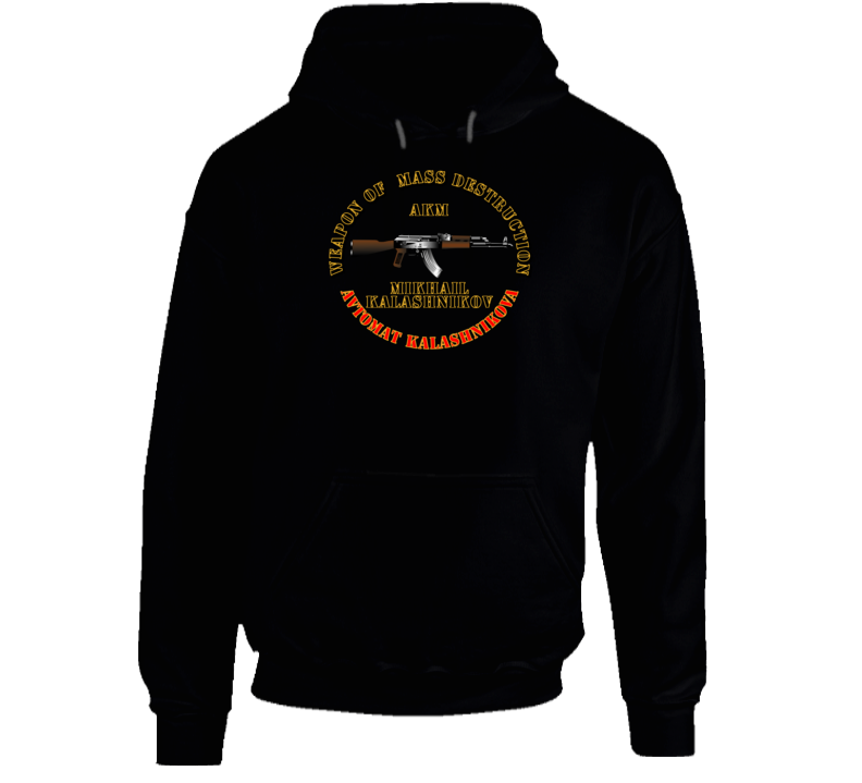 T-shirt - Emblem - Weapon Of Mass Destruction - Akm - Hoodie