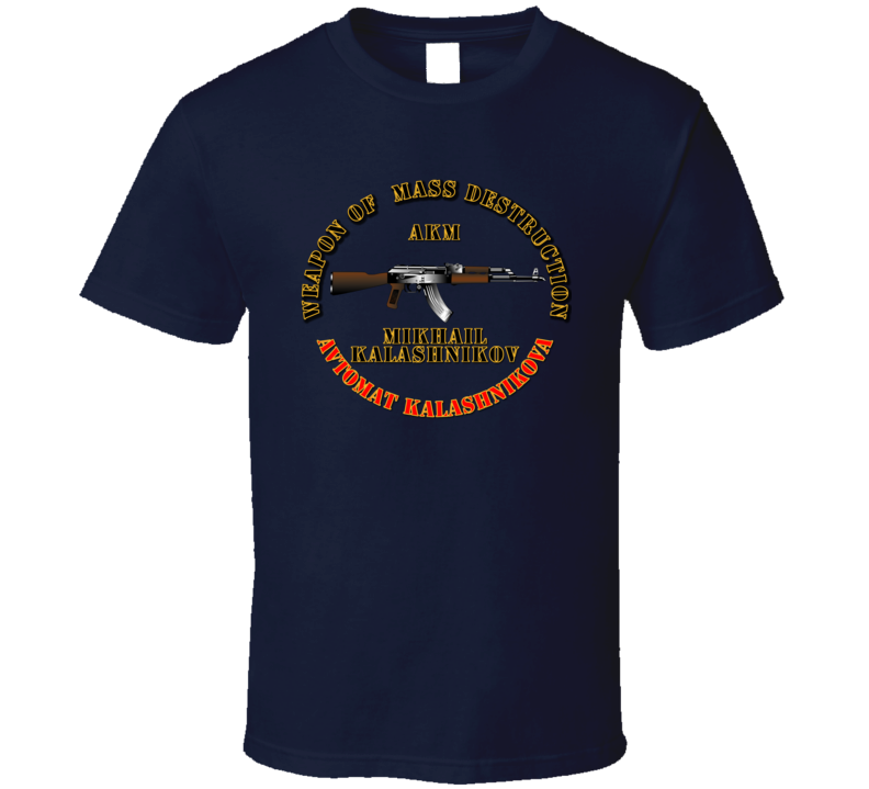 T-shirt - Emblem - Weapon Of Mass Destruction - Akm - Tshirt