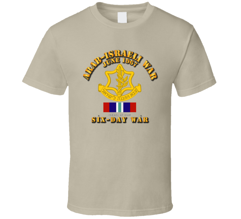 Israel - Arab - Israeli War W 6 Day War Ribbon T-shirt
