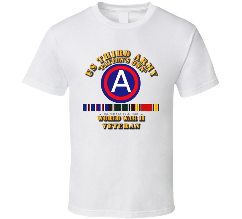 Army - 3rd Us Army - Wwii W Svc  T-shirt