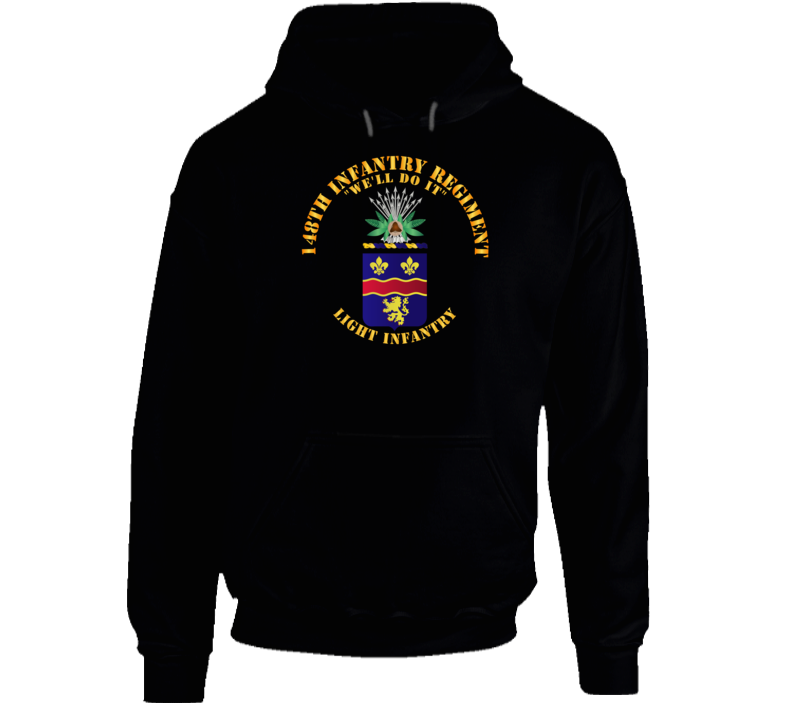 Army - Coa - 148th Infantry Regiment Hoodie