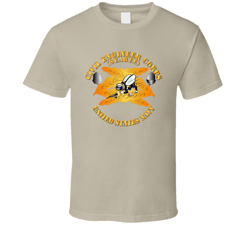 Navy - Seabee - Civil Engineer Corps T-shirt