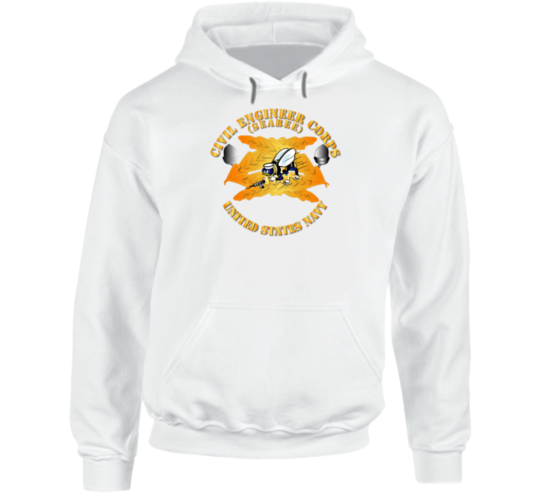 Navy - Seabee - Civil Engineer Corps Hoodie