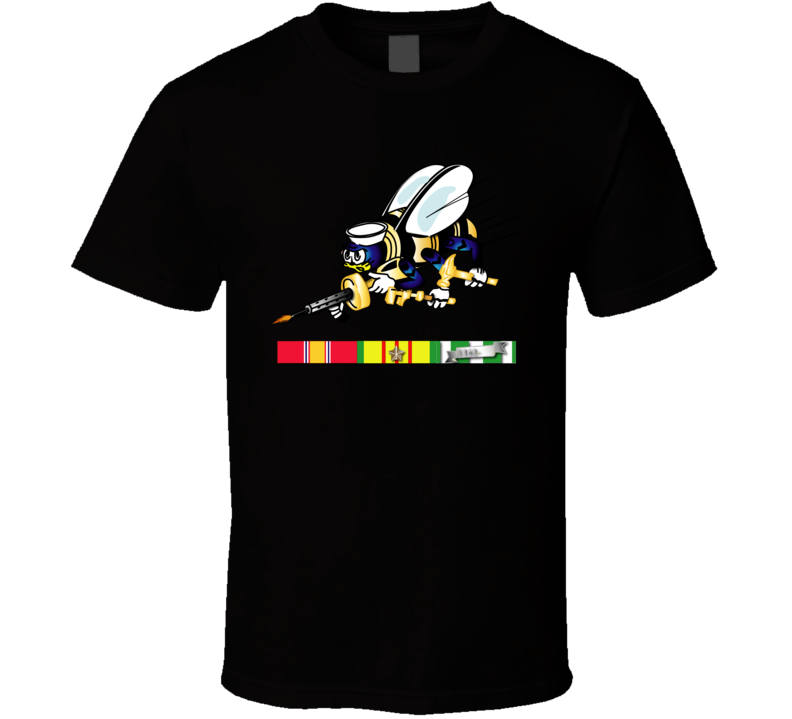 Navy - Seabee - Bee Only W Vn Svc T-shirt