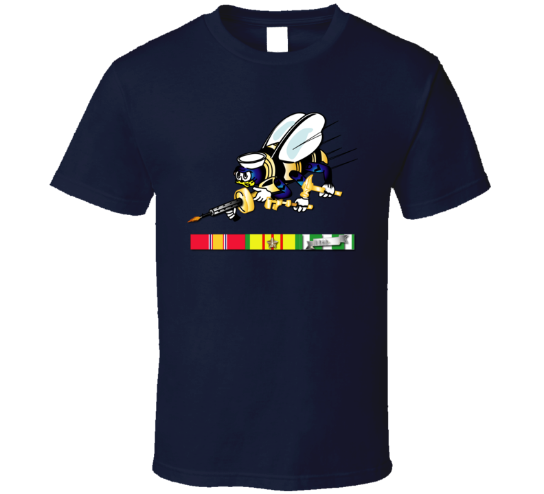 Navy - Seabee - Bee Only W Vn Svc T-shirt