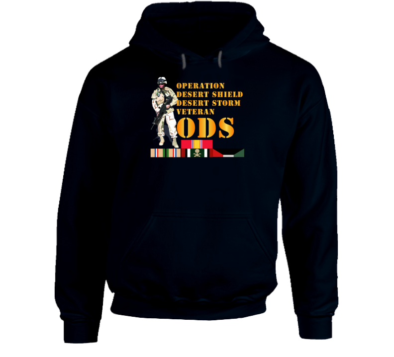 Army - Soldier - Ods W Svc Ribbons Hoodie