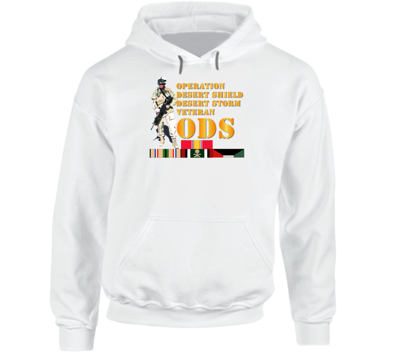 Army - Soldier - Ods W Svc Ribbons Hoodie Army - Soldier - Ods W Svc Ribbons Hoodie