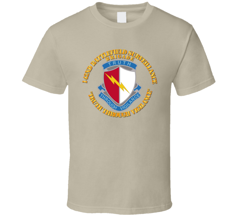 Army - 142nd Battlefield Surveillance Brigade - Dui T-shirt