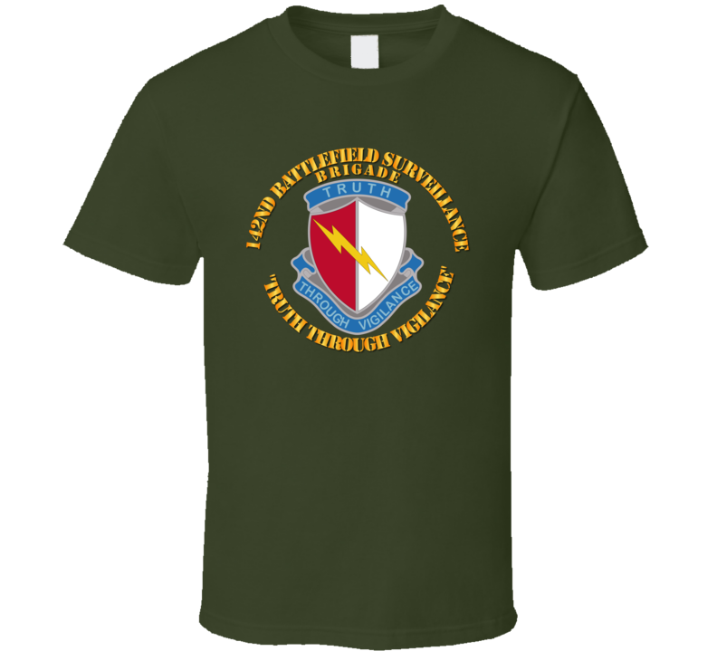 Army - 142nd Battlefield Surveillance Brigade - Dui T-shirt