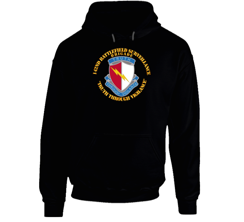 Army - 142nd Battlefield Surveillance Brigade - Dui Hoodie