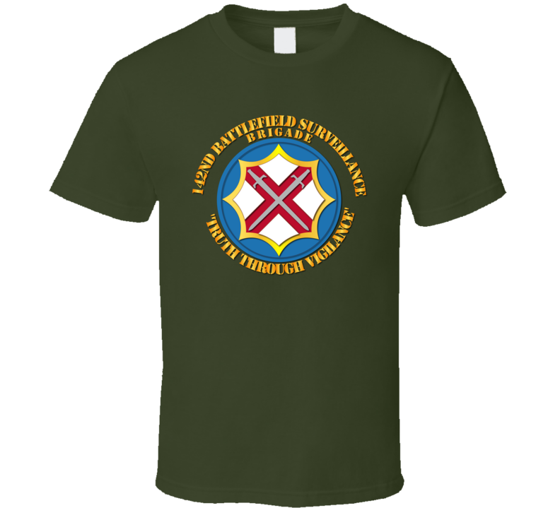 Army - 142nd Battlefield Surveillance Brigade - Ssi T-shirt