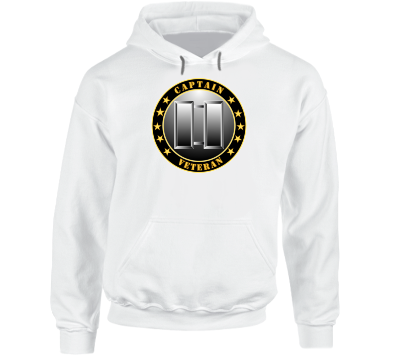 Army - Captain Veteran Hoodie
