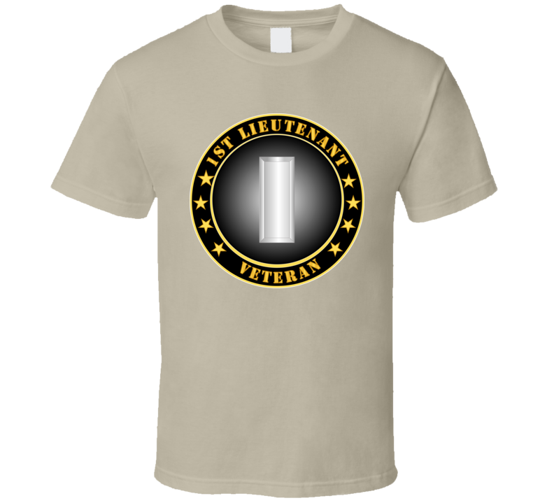 Army - 1st Lieutenant Veteran T-shirt