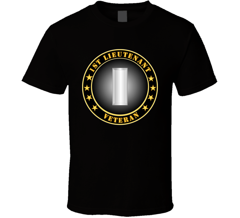 Army - 1st Lieutenant Veteran T-shirt
