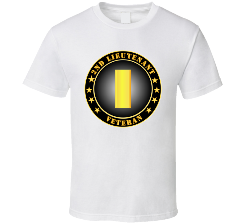 Army - 2nd Lieutenant Veteran T-shirt