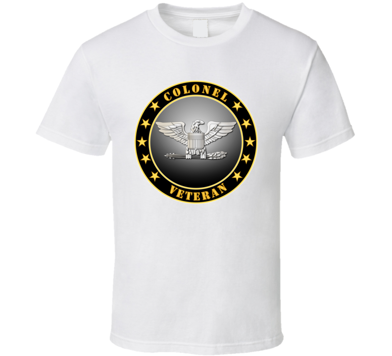 Army - Colonel Veteran T-shirt