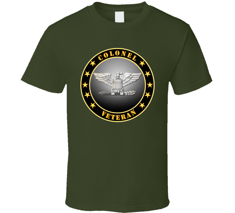 Army - Colonel Veteran T-shirt