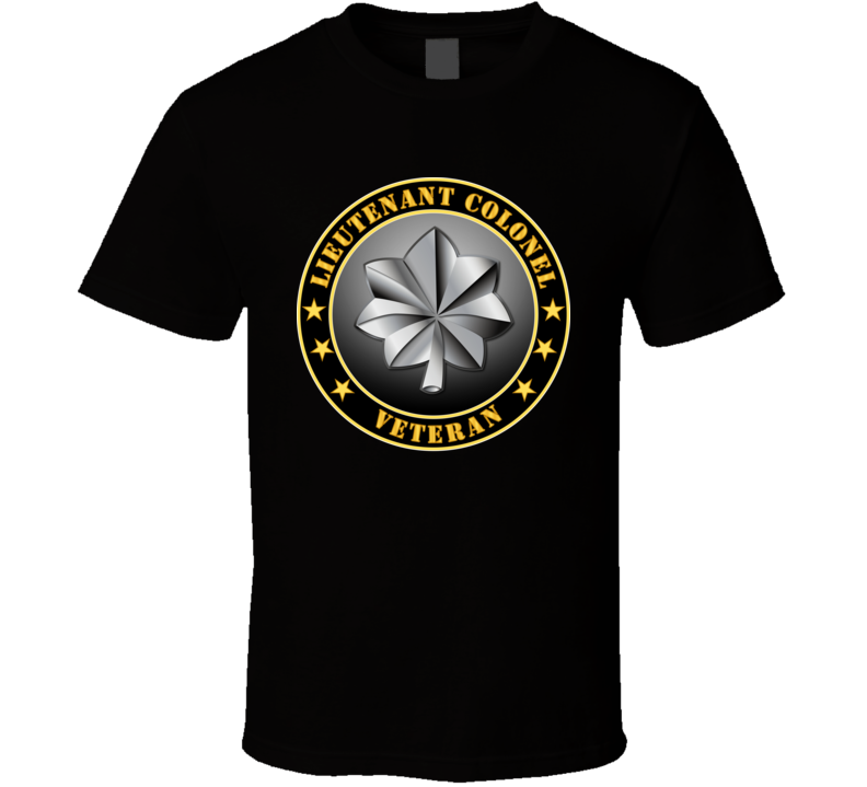 Army - Lieutenant Colonel Veteran T-shirt