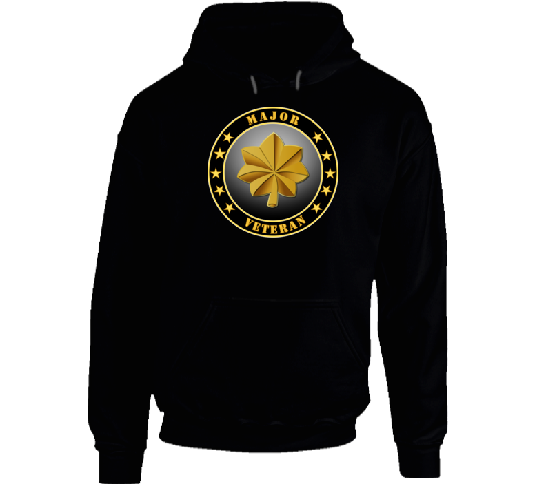 Army - Major Veteran Hoodie