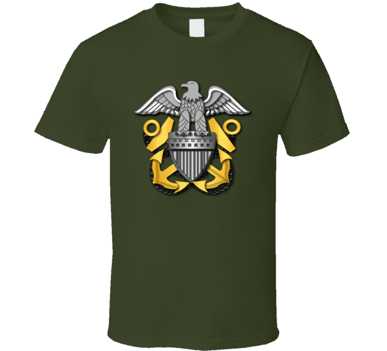 Us - Navy - Crest T Shirt