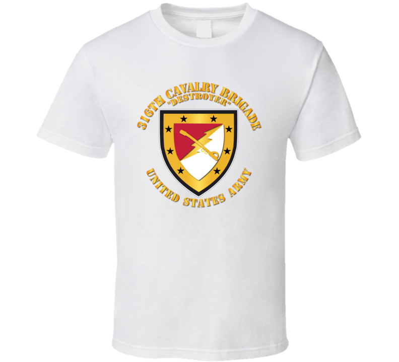 Army - 316th Cavalry Brigade - SSI T Shirt