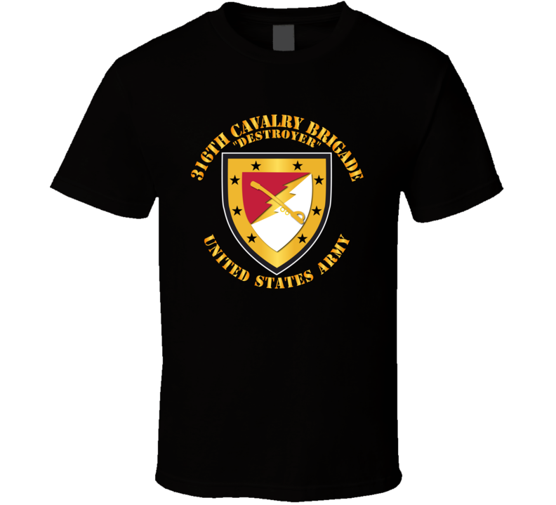 Army - 316th Cavalry Brigade - SSI T Shirt