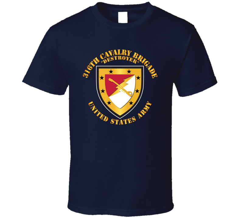 Army - 316th Cavalry Brigade - SSI T Shirt