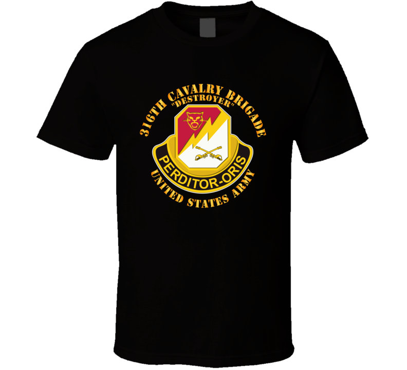 Army - 316th Cavalry Brigade - Dui T Shirt