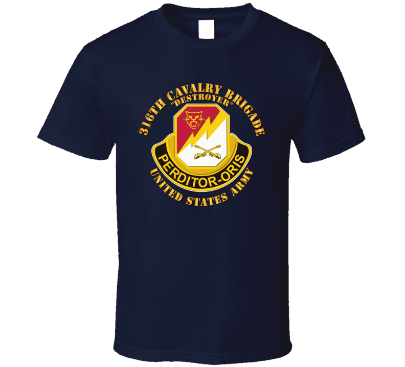 Army - 316th Cavalry Brigade - Dui T Shirt