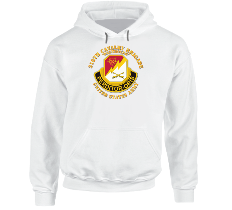 Army - 316th Cavalry Brigade - DUI Hoodie