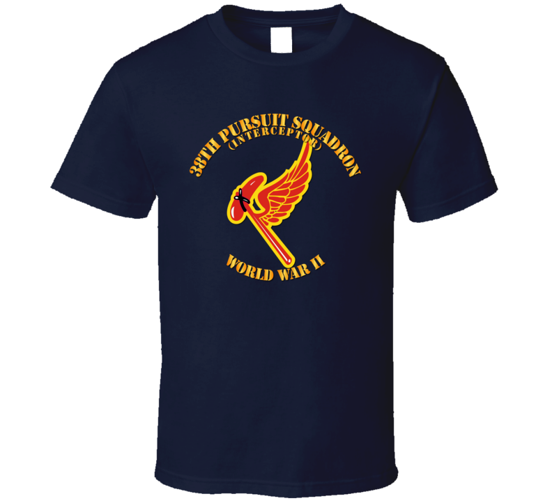 Aac - 38th Pursuit Squadron - Wwii T Shirt