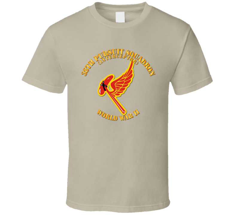 Aac - 38th Pursuit Squadron - Wwii T Shirt