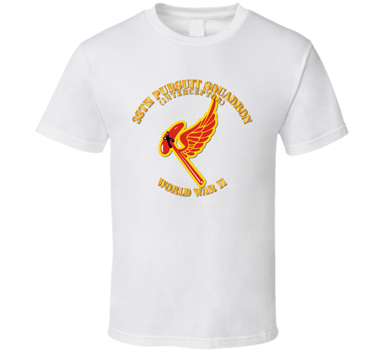 Aac - 38th Pursuit Squadron - Wwii T Shirt