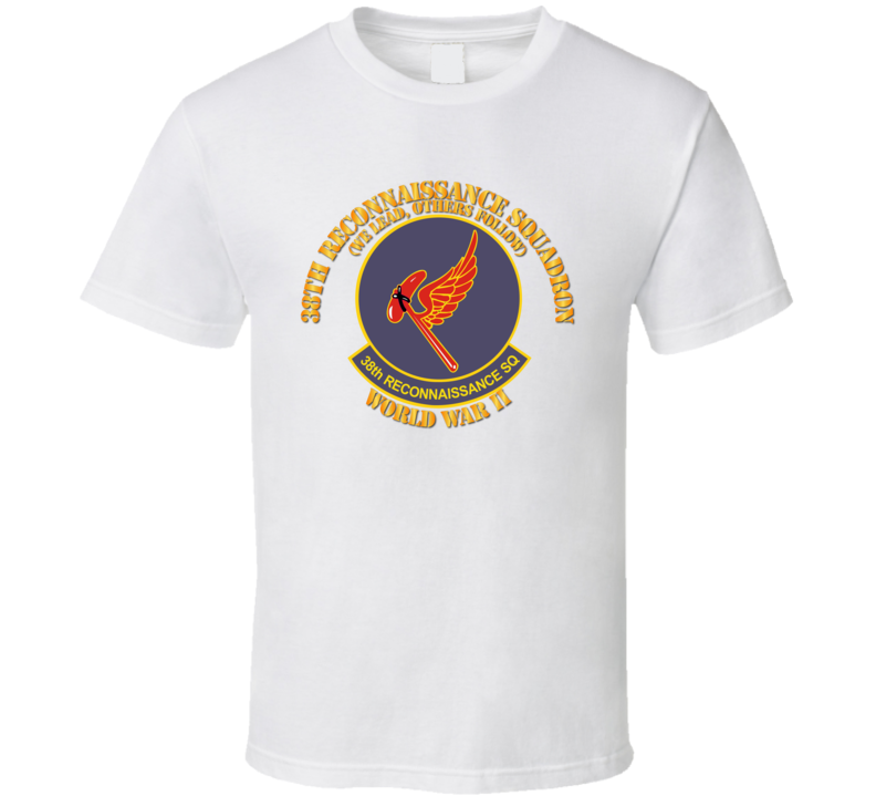 Aac - 38th Reconnaissance Squadron - Wwii T Shirt