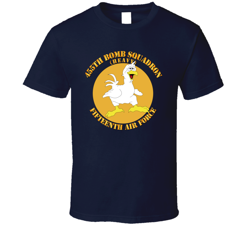  Aac - 455th Bomb Squadron - 15th Af - Wwii - T Shirt