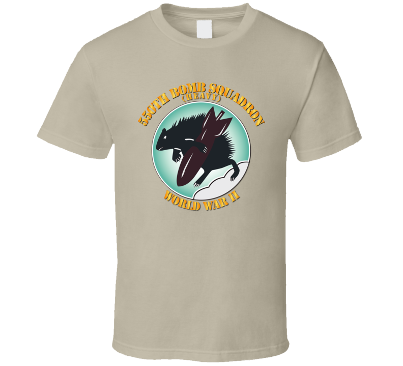 Aac - 550th Bomb Squadron - 385th Bg - 8th Af - Wwii T Shirt